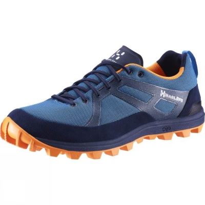 Zapatillas Running Haglofs Gram Pulse Hombre Azules Oscuro / Azules - Chile ZYW124807